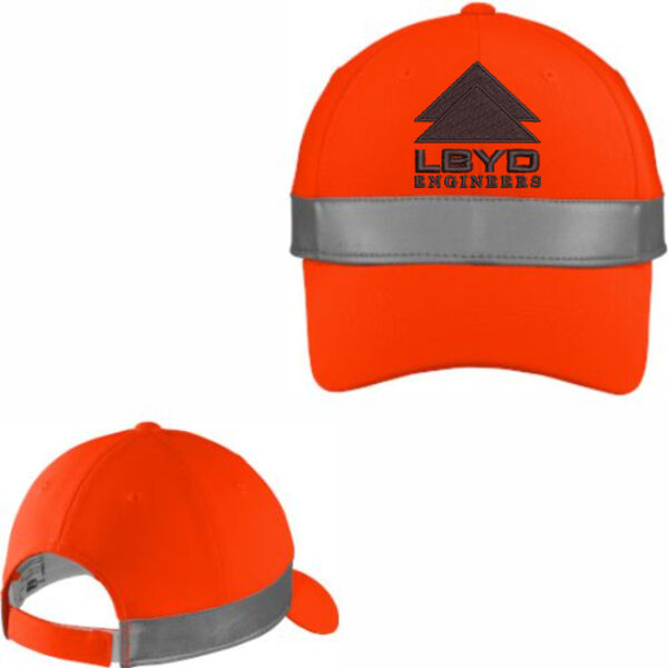 LBYD Embroidered  - Ansi 107 Safety Cap Thumbnail