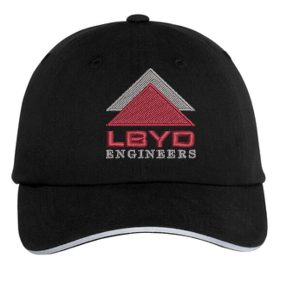 LBYD Embroidered  - Reflective Sandwich Bill Cap Thumbnail