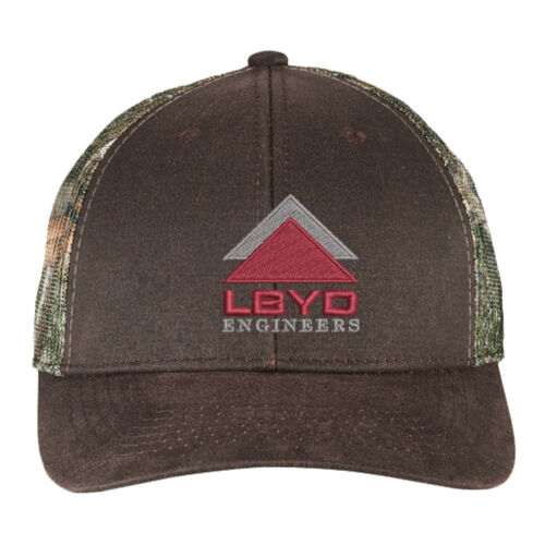 LBYD Embroidered  - Pigment Print Camouflage Mesh Back Cap Thumbnail