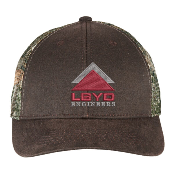 LBYD Embroidered  - Pigment Print Camouflage Mesh Back Cap Thumbnail