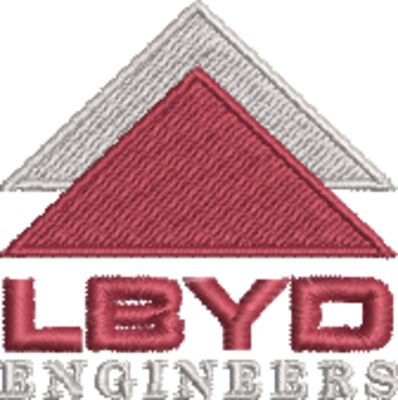 LBYD Red Gray 175 Embroidered Logo