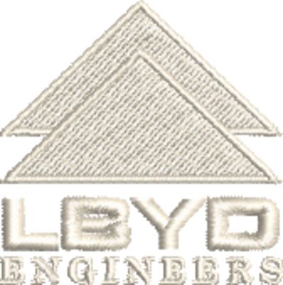 LBYD White 175 Embroidered Logo
